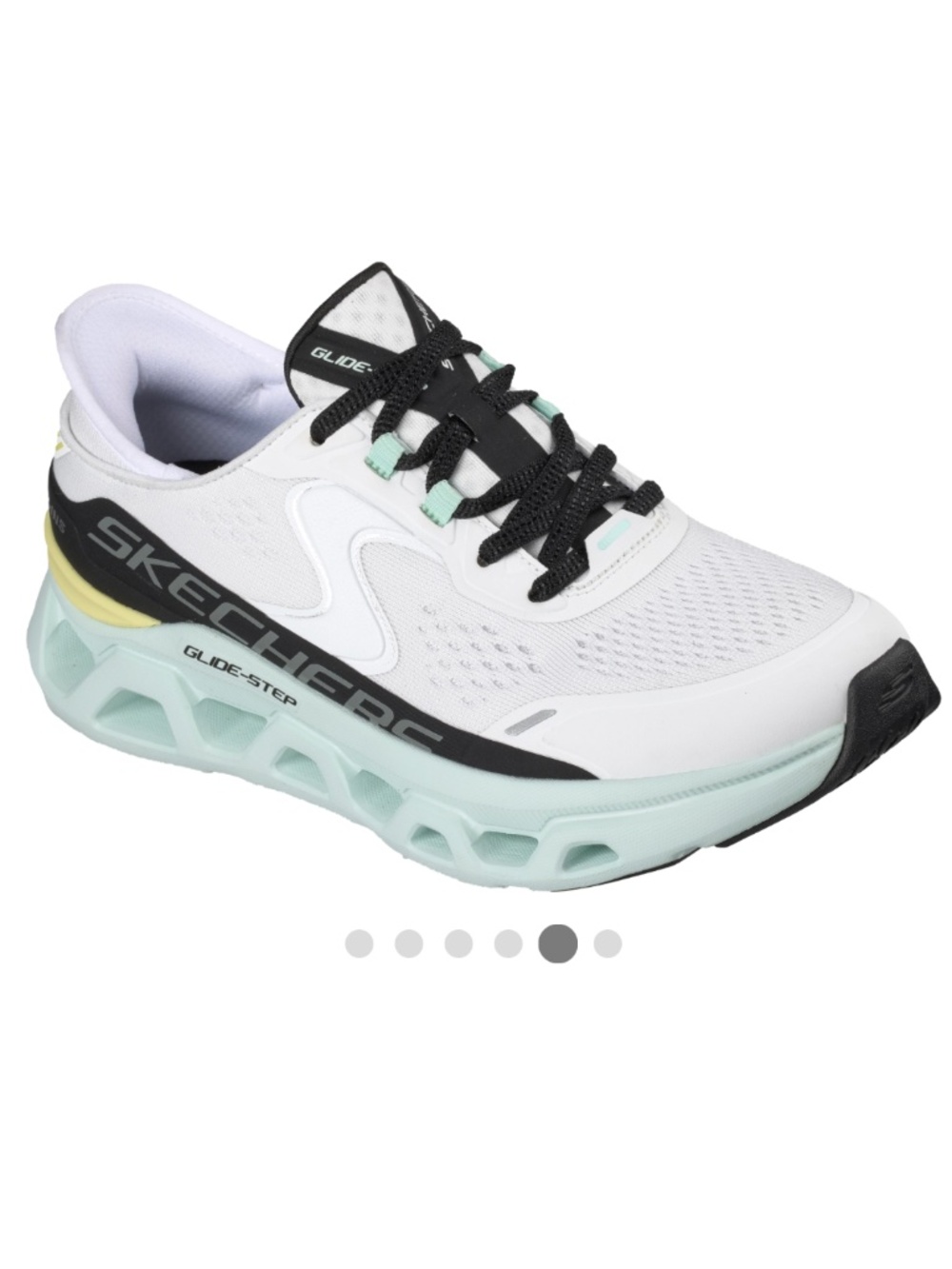 NIB Skechers Slip-ins: Glide-Step Altus 8M Black Aqua White